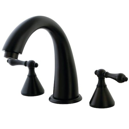 Roman Tub Faucet, Oil Rubbed Bronze, Deck Mount MPN:KS2365AL