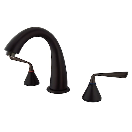 Roman Tub Faucet, Oil Rubbed Bronze, Deck Mount MPN:KS2365ZL