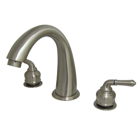 Roman Tub Faucet, Brushed Nickel, Deck Mount MPN:KS2368