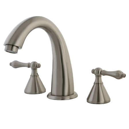 Roman Tub Faucet, Brushed Nickel, Deck Mount MPN:KS2368AL