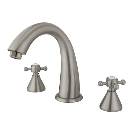 Roman Tub Faucet, Brushed Nickel, Deck Mount MPN:KS2368BX