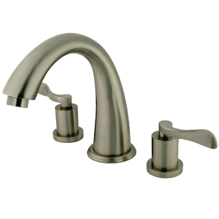 Roman Tub Faucet, Brushed Nickel, Deck Mount MPN:KS2368DFL