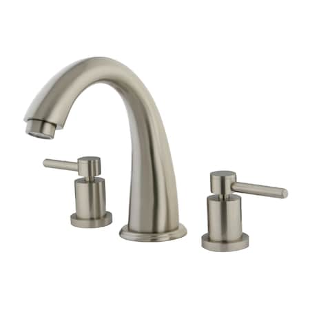 Roman Tub Faucet, Brushed Nickel, Deck Mount MPN:KS2368DL
