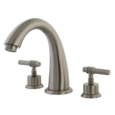 Roman Tub Faucet, Brushed Nickel, Deck Mount MPN:KS2368ML