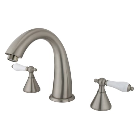 Roman Tub Faucet, Brushed Nickel, Deck Mount MPN:KS2368PL