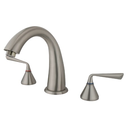 Roman Tub Faucet, Brushed Nickel, Deck Mount MPN:KS2368ZL