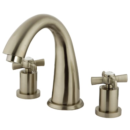 Roman Tub Faucet, Brushed Nickel, Deck Mount MPN:KS2368ZX