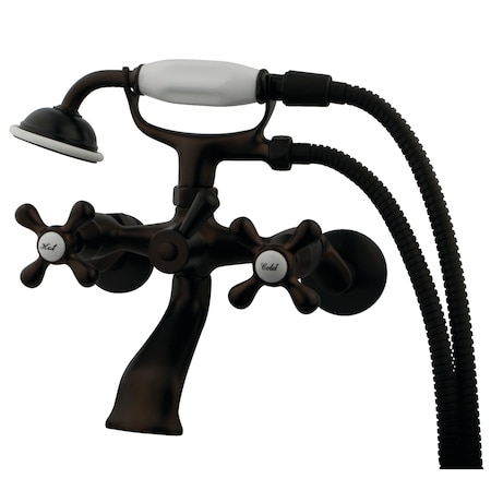 Wall-Mount Clawfoot Tub Faucet, Oil Rubbed Bronze, Tub Wall Mount MPN:KS265ORB