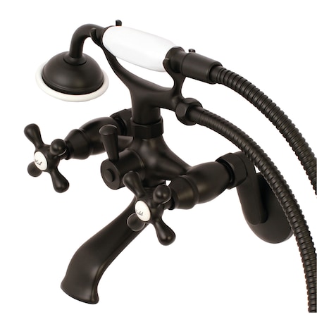 Wall-Mount Clawfoot Tub Faucet, Matte Black, Wall Mount MPN:KS266MB