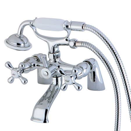 Deck-Mount Clawfoot Tub Faucet, Polished Chrome, Deck Mount MPN:KS267C
