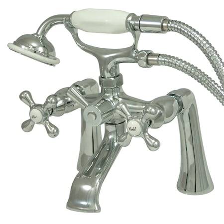 Deck-Mount Clawfoot Tub Faucet, Polished Chrome, Deck Mount MPN:KS268C