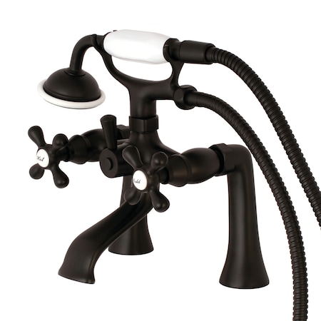 Deck-Mount Clawfoot Tub Faucet, Matte Black, Deck Mount MPN:KS268MB