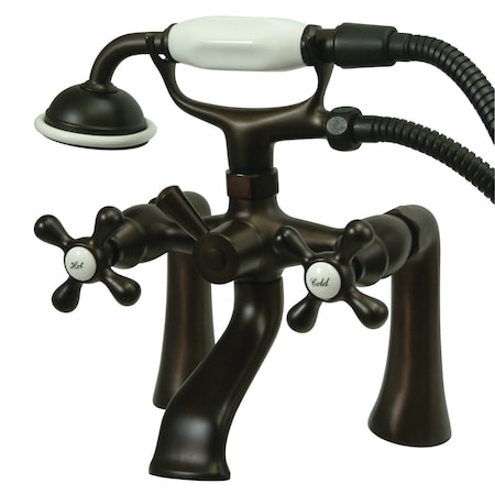 Deck-Mount Clawfoot Tub Faucet, Oil Rubbed Bronze, Deck Mount MPN:KS268ORB