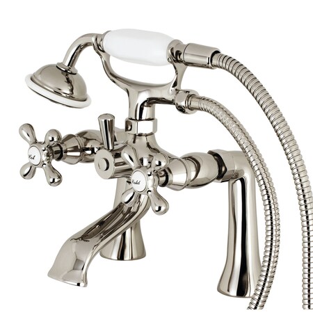 Deck-Mount Clawfoot Tub Faucet, Polished Nickel, Deck Mount MPN:KS268PN