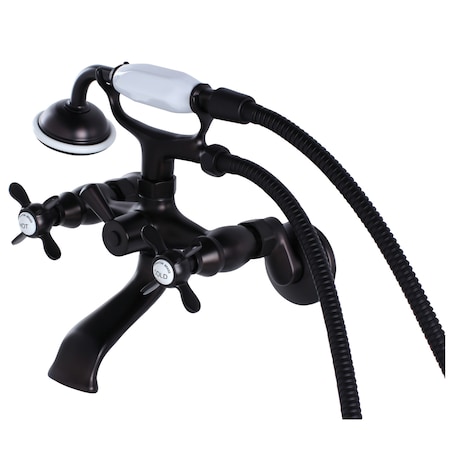 Wall-Mount Clawfoot Tub Faucet, Oil Rubbed Bronze, Tub Wall Mount MPN:KS285ORB
