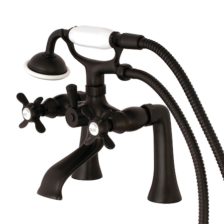 Deck-Mount Clawfoot Tub Faucet, Matte Black, Deck Mount MPN:KS288MB