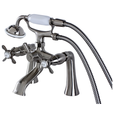 Deck-Mount Clawfoot Tub Faucet, Brushed Nickel, Deck Mount MPN:KS288SN