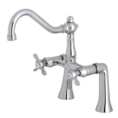 Deck-Mount Clawfoot Tub Faucet, Polished Chrome, Deck Mount MPN:KS3231BEX