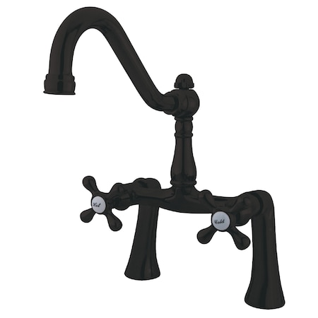 Deck-Mount Clawfoot Tub Faucet, Oil Rubbed Bronze, Deck Mount MPN:KS3235AX