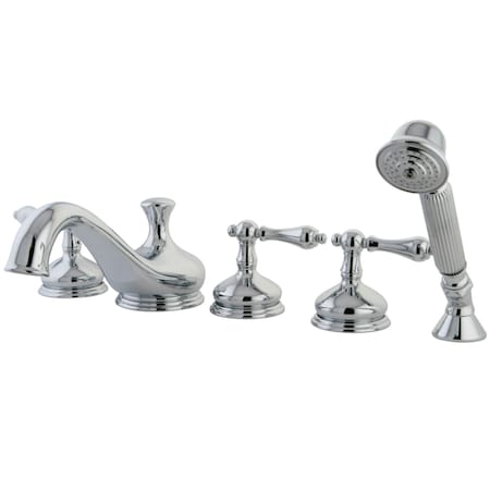 Roman Tub Faucet, Polished Chrome, Deck Mount MPN:KS33315AL