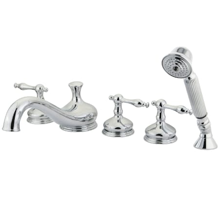 Roman Tub Faucet, Polished Chrome, Deck Mount MPN:KS33315NL