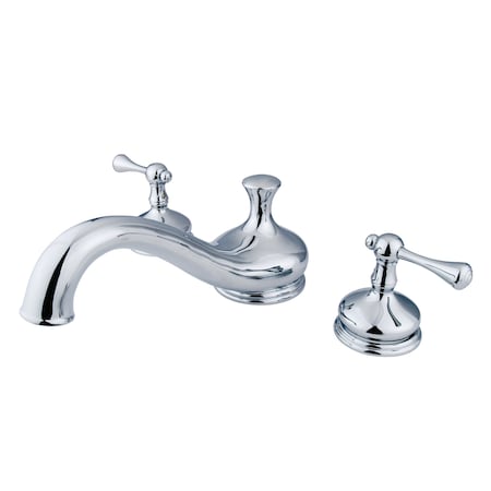 Roman Tub Faucet, Polished Chrome, Deck Mount MPN:KS3331BL