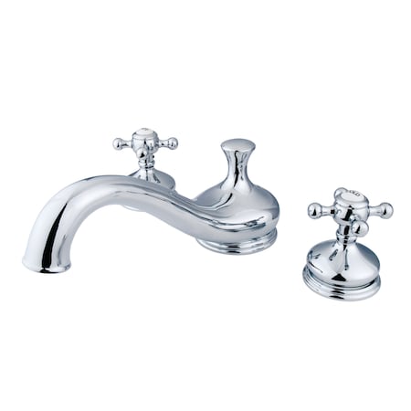 Roman Tub Faucet, Polished Chrome, Deck Mount MPN:KS3331BX