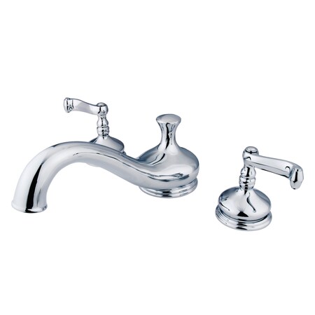 Roman Tub Faucet, Polished Chrome, Deck Mount MPN:KS3331FL