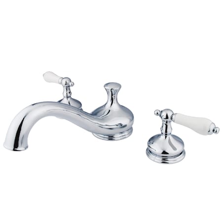 Roman Tub Faucet, Polished Chrome, Deck Mount MPN:KS3331PL