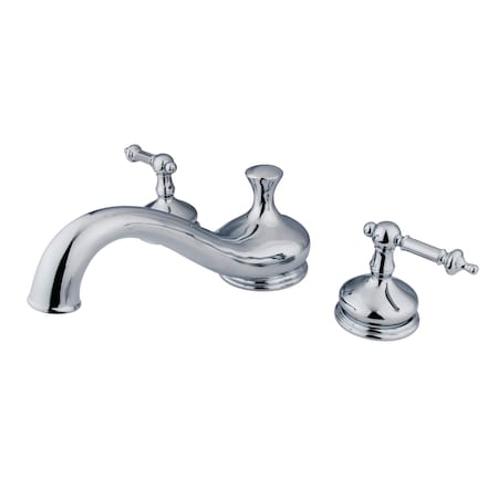 Roman Tub Faucet, Polished Chrome, Deck Mount MPN:KS3331TL