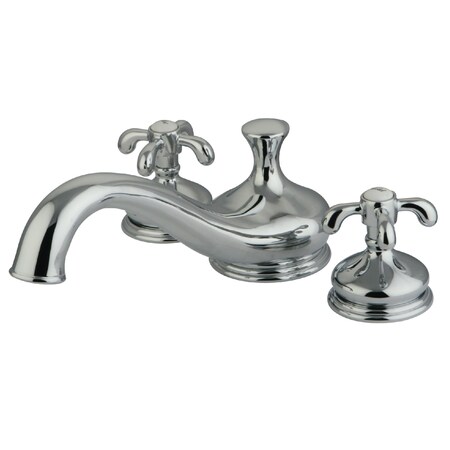Roman Tub Faucet, Polished Chrome, Deck Mount MPN:KS3331TX
