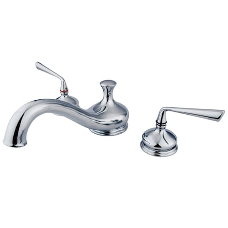 Roman Tub Faucet, Polished Chrome, Deck Mount MPN:KS3331ZL