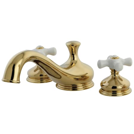 KS3332PX Roman Tub Filler Porcelain Cross Handle MPN:KS3332PX
