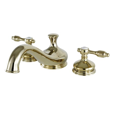 Roman Tub Faucet, Polished Brass, Deck Mount MPN:KS3332TAL