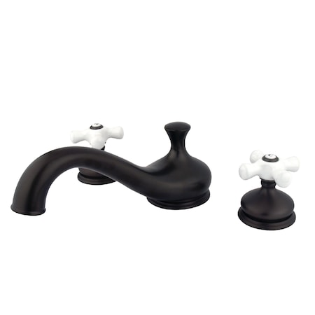 Roman Tub Faucet, Oil Rubbed Bronze, Deck Mount MPN:KS3335PX