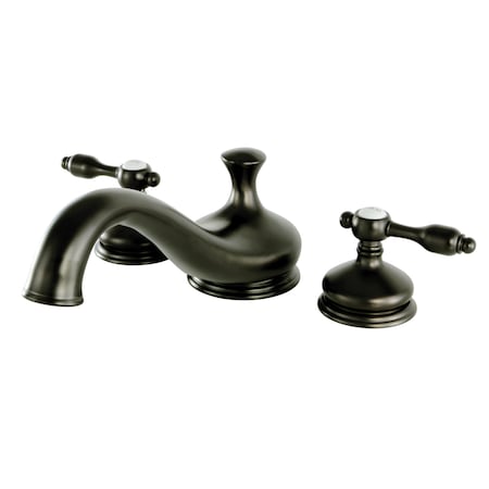 Roman Tub Faucet, Oil Rubbed Bronze, Deck Mount MPN:KS3335TAL