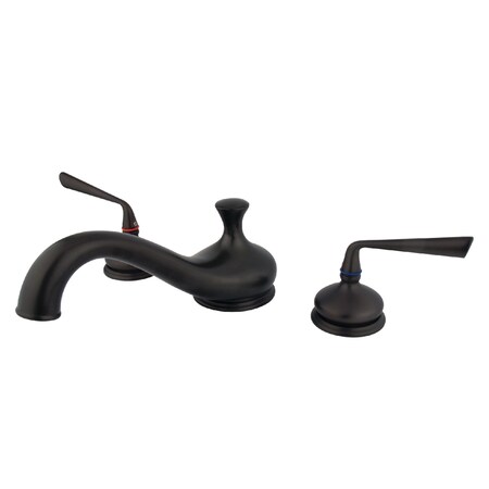 Roman Tub Faucet, Oil Rubbed Bronze, Deck Mount MPN:KS3335ZL