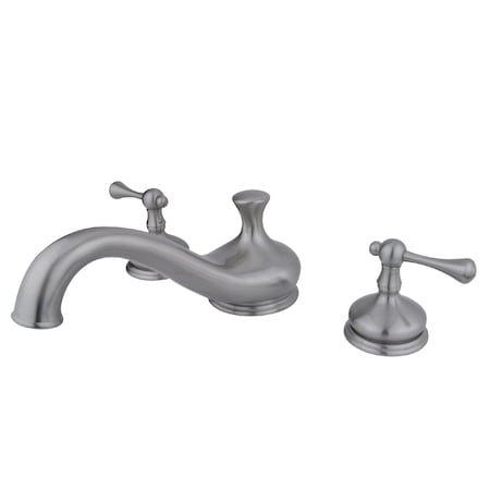 Roman Tub Faucet, Brushed Nickel, Deck Mount MPN:KS3338BL