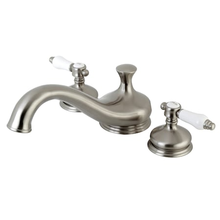 Roman Tub Faucet, Brushed Nickel, Deck Mount MPN:KS3338BPL