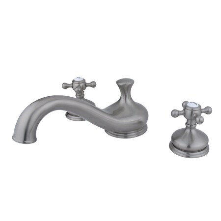 Roman Tub Faucet, Brushed Nickel, Deck Mount MPN:KS3338BX