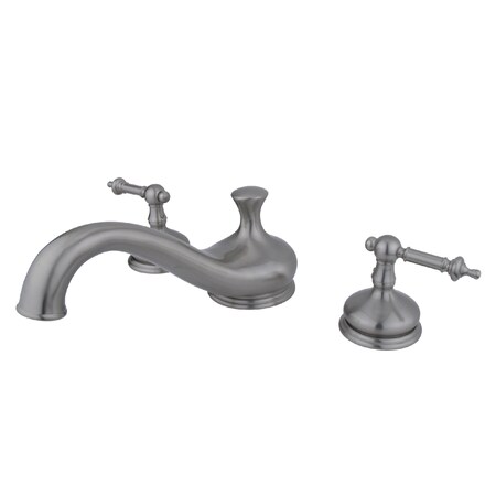 Roman Tub Faucet, Brushed Nickel, Deck Mount MPN:KS3338TL