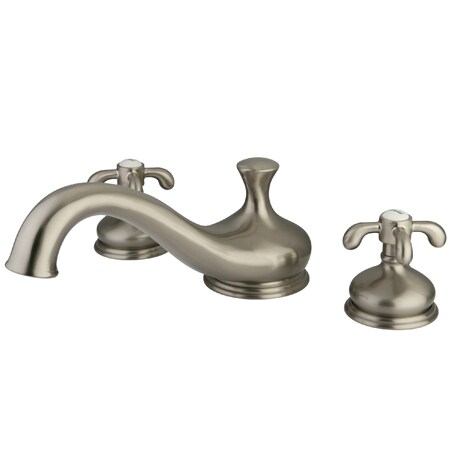 Roman Tub Faucet, Brushed Nickel, Deck Mount MPN:KS3338TX