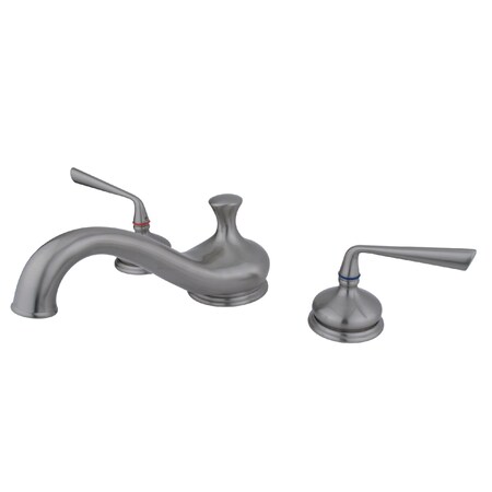 Roman Tub Faucet, Brushed Nickel, Deck Mount MPN:KS3338ZL