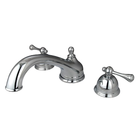 Roman Tub Faucet, Polished Chrome, Deck Mount MPN:KS3351BL