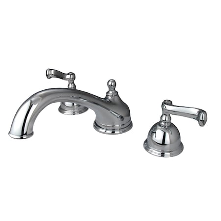 Roman Tub Faucet, Polished Chrome, Deck Mount MPN:KS3351FL