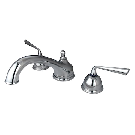Roman Tub Faucet, Polished Chrome, Deck Mount MPN:KS3351ZL