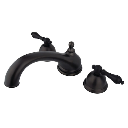 Roman Tub Faucet, Oil Rubbed Bronze, Deck Mount MPN:KS3355AL