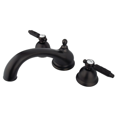 Roman Tub Faucet, Oil Rubbed Bronze, Deck Mount MPN:KS3355GL