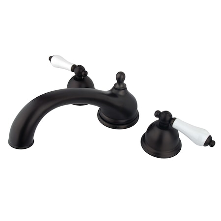 Roman Tub Faucet, Oil Rubbed Bronze, Deck Mount MPN:KS3355PL