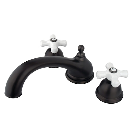 Roman Tub Faucet, Oil Rubbed Bronze, Deck Mount MPN:KS3355PX